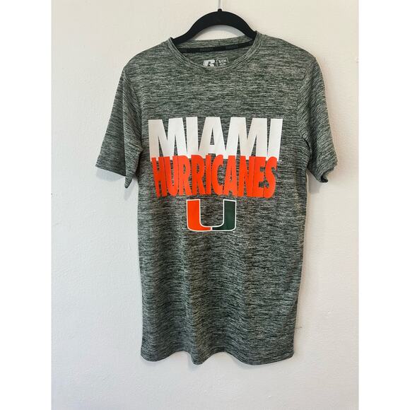 University of Miami Hurricanes canes Dri-fit new, Sz S UM canes Miami - Picture 2 of 5